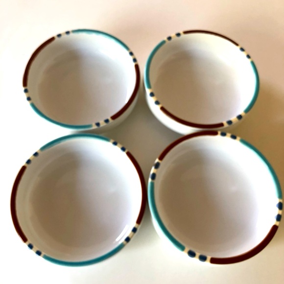 4 Dansk Mesa White Sand Bowls Cereal Soup Japan 5 3/4” - Picture 1 of 6